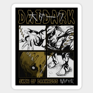 Zaha Sanko - DAI - DARK - Manga Design V2 Sticker